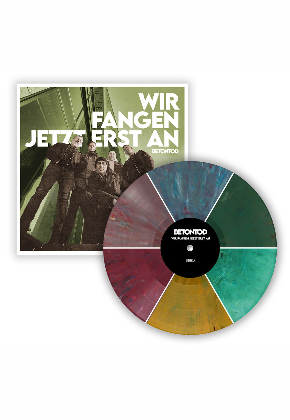 Betontod - Wir Fangen Jetzt Erst An! - Recycle Splattered Vinyl | Neutral-Image