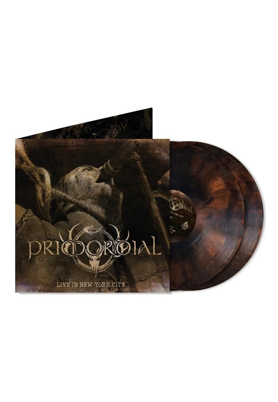 Primordial - Live In New York City Ltd. Ashen Bronze - Colored 2 Vinyl | Neutral-Image
