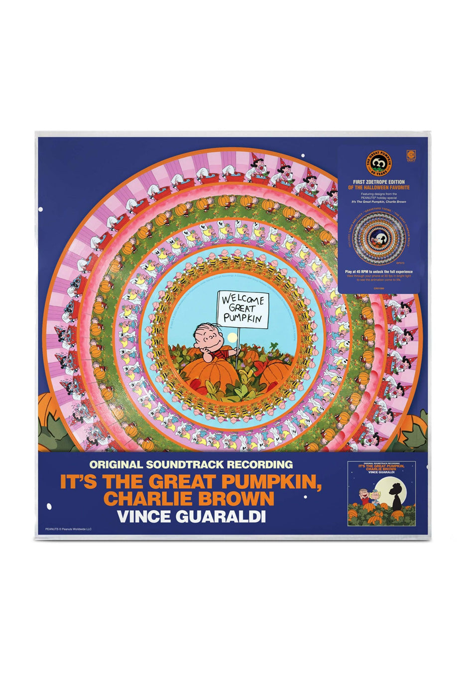 Snoopy - It's The Great Pumpkin, Charlie Brown OST (Vince Guaraldi) Ltd. Zoetrope - Colored Vinyl | Neutral-Image