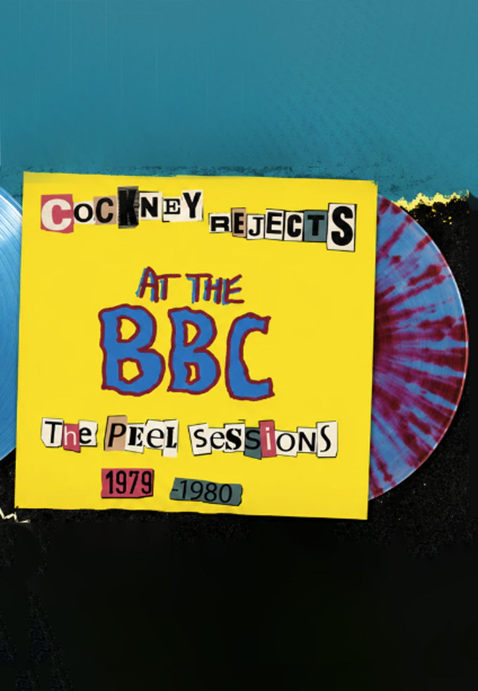 Cockney Rejects - Live At The BBC Ltd. Blue/Red - Splattered Vinyl | Neutral-Image