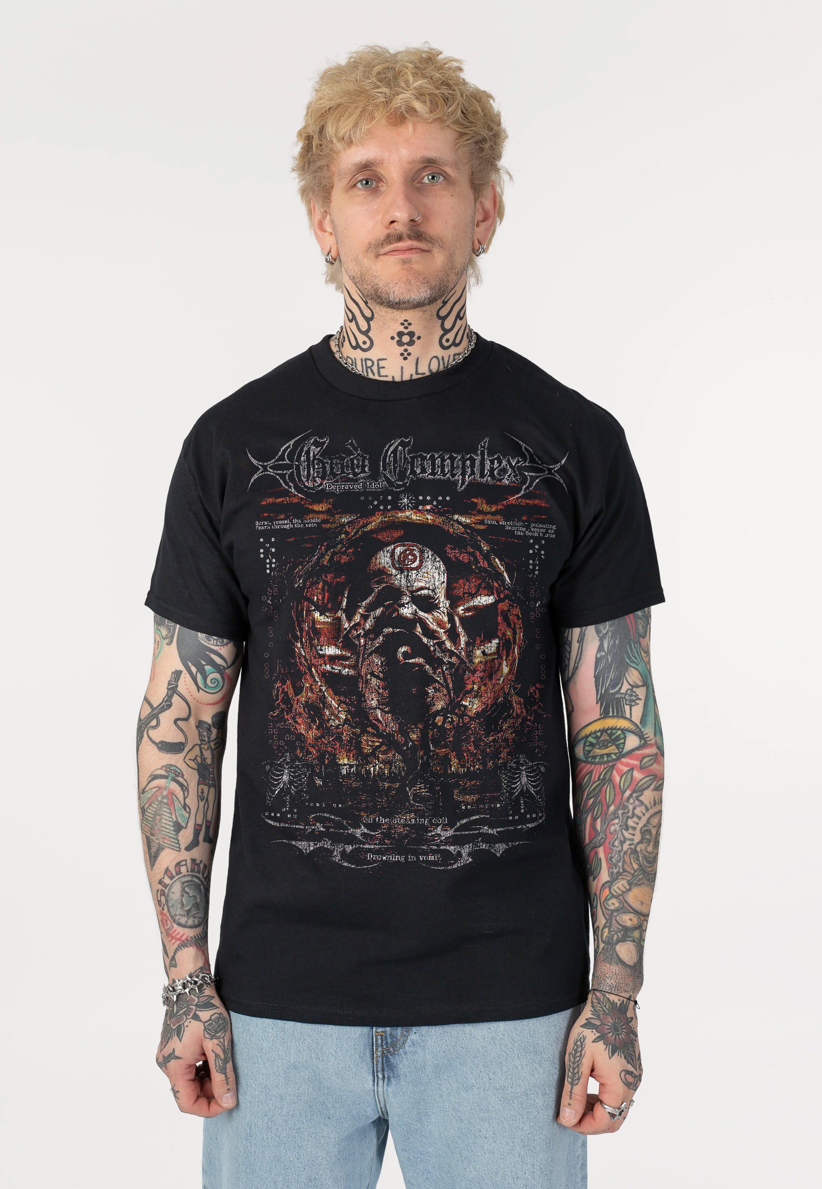 God Complex - Depraved Idol - T-Shirt | Men-Image