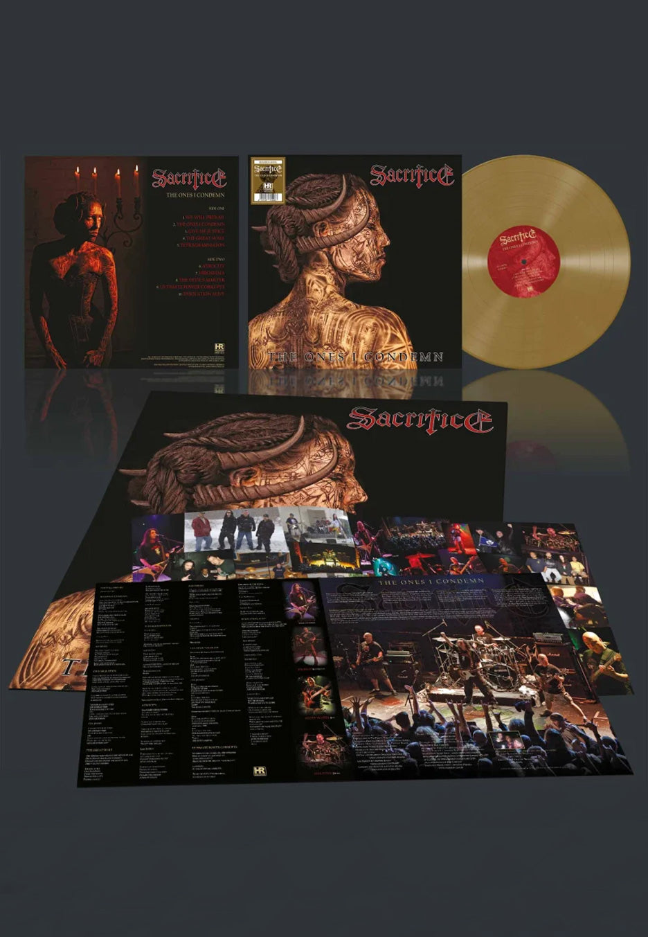 Sacrifice - The Ones I Condemn Ltd. Gold - Colored Vinyl | Neutral-Image