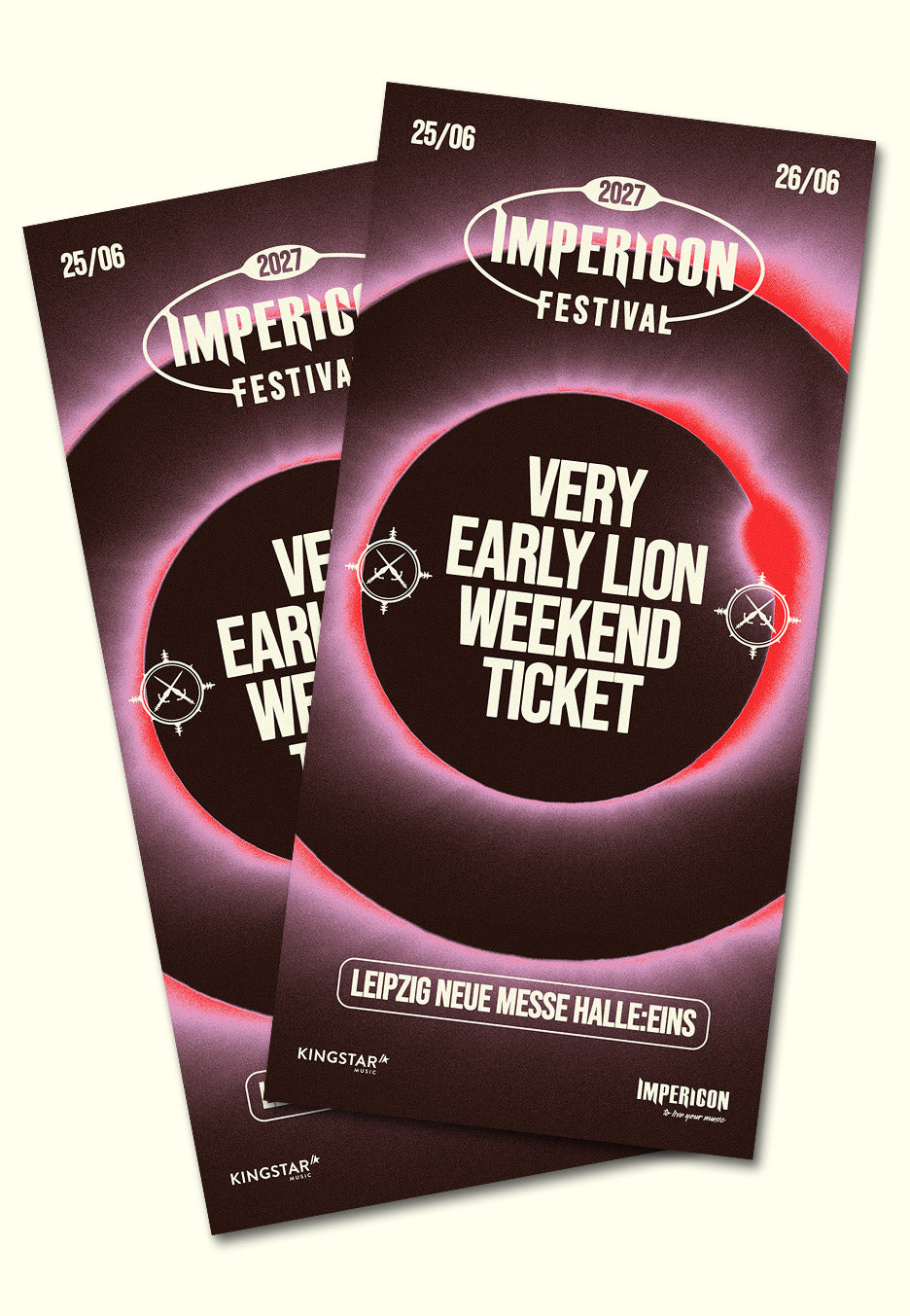 Impericon Festival Leipzig - 25/26.06.2027 Very Early Lion - Weekend Ticket | Neutral-Image