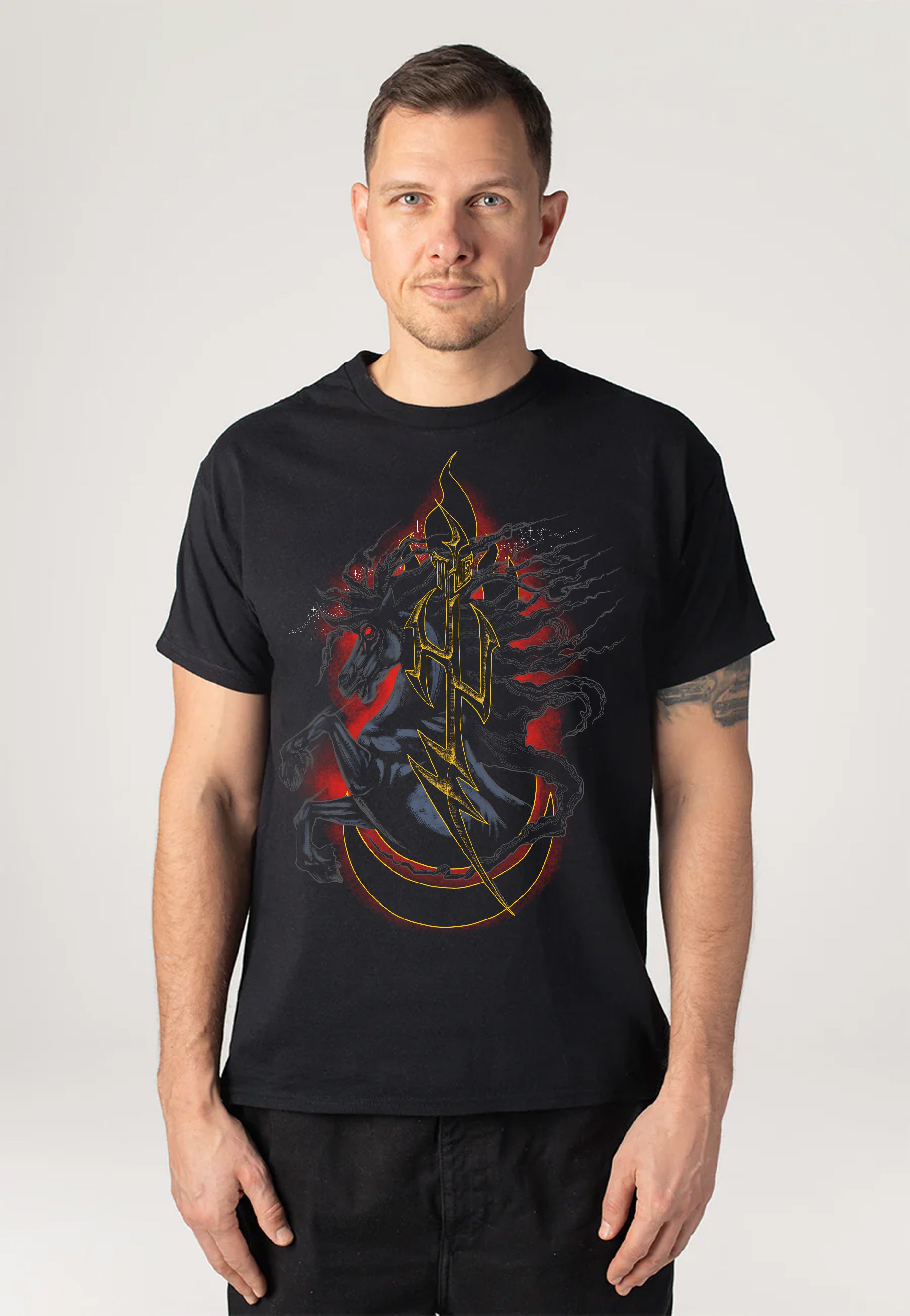 The HU - Glowing Horse - T-Shirt | Men-Image
