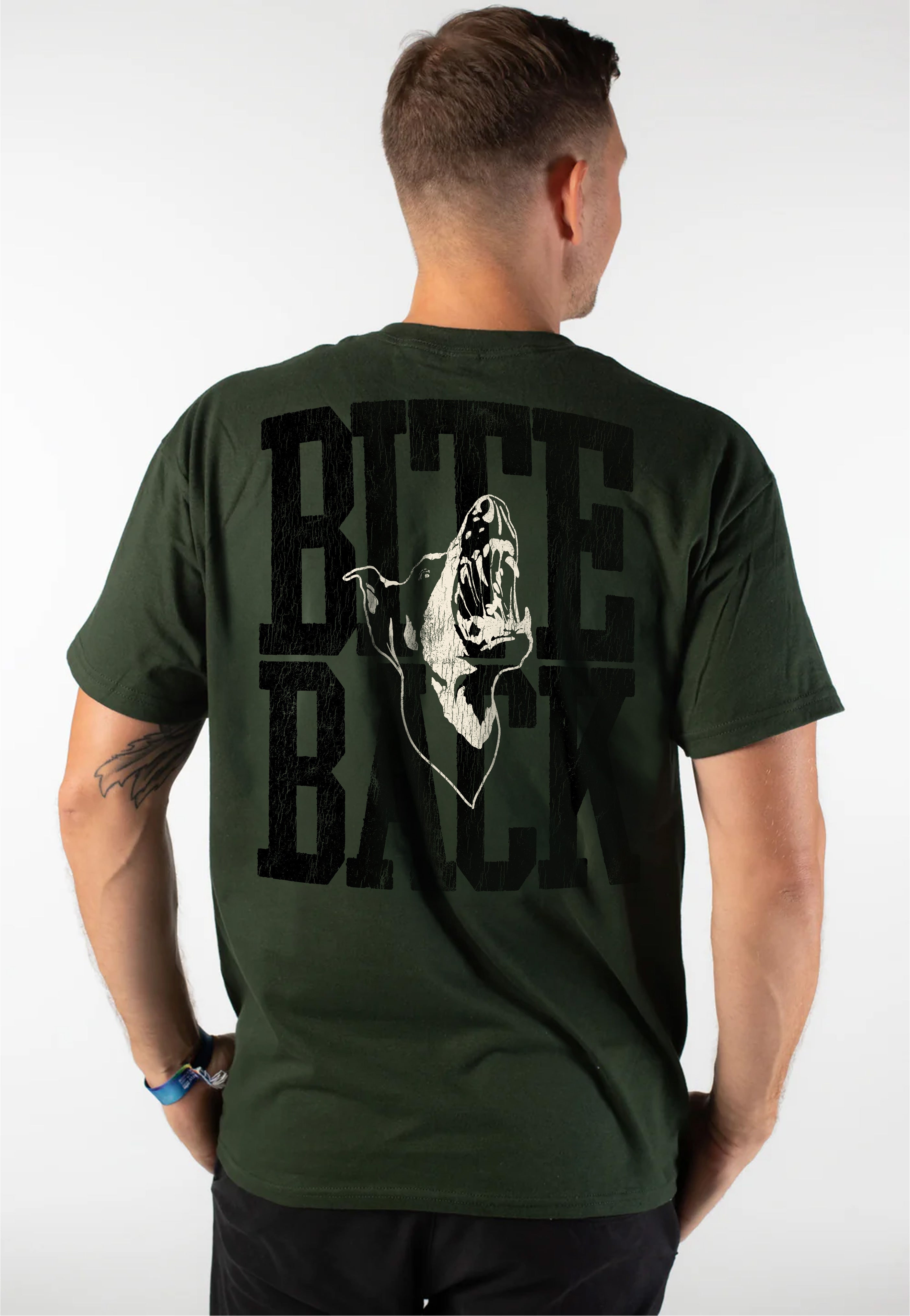 Lionheart - Bite Back Green - T-Shirt | Men-Image