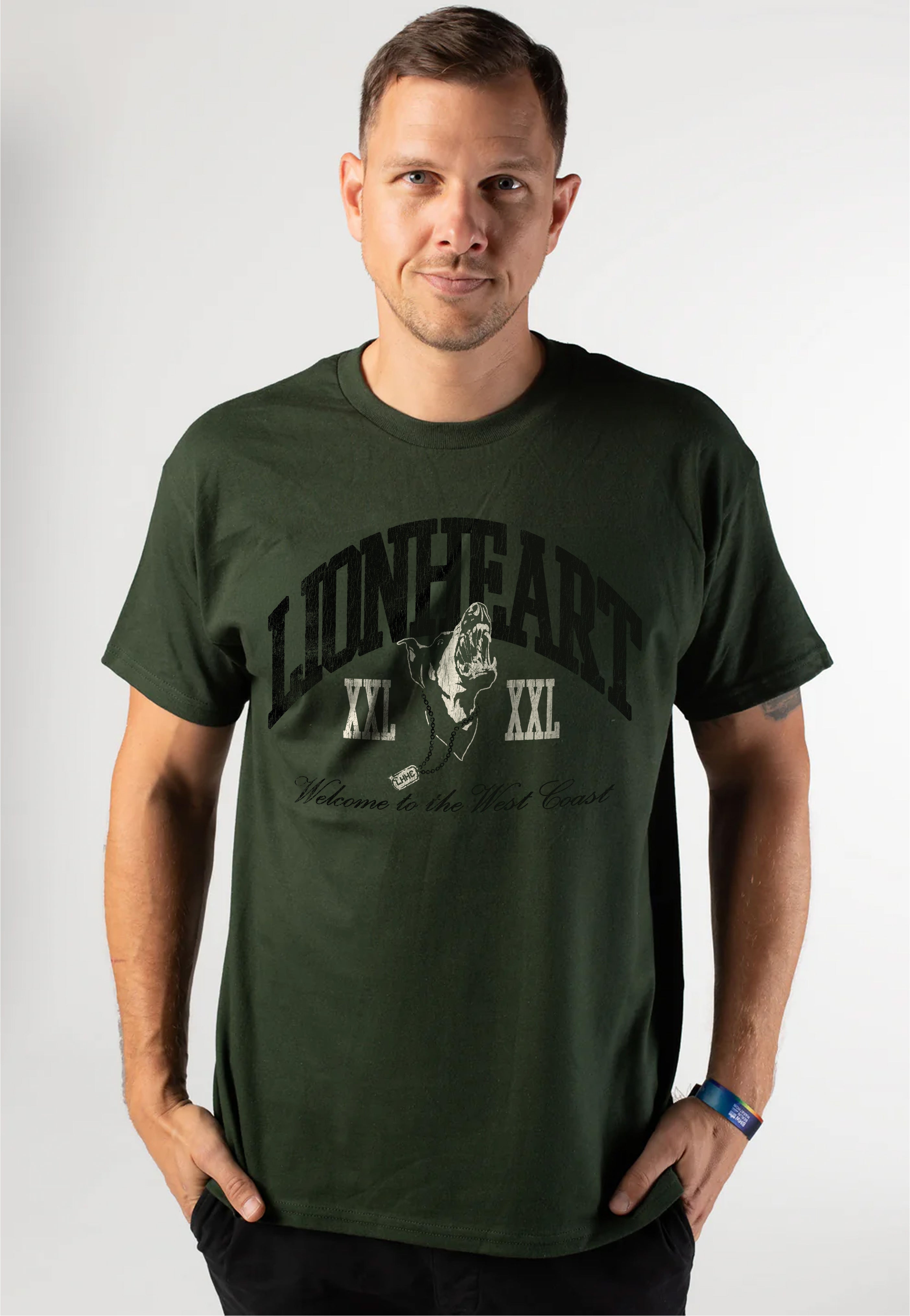 Lionheart - Bite Back Green - T-Shirt | Men-Image