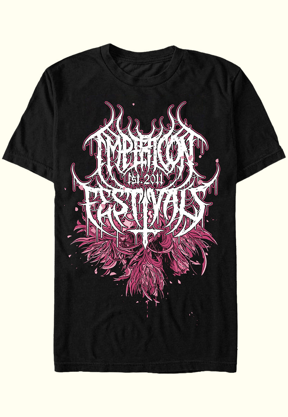 Impericon Festival - Black Metal Est 2011 Flowers - T-Shirt | Men-Image