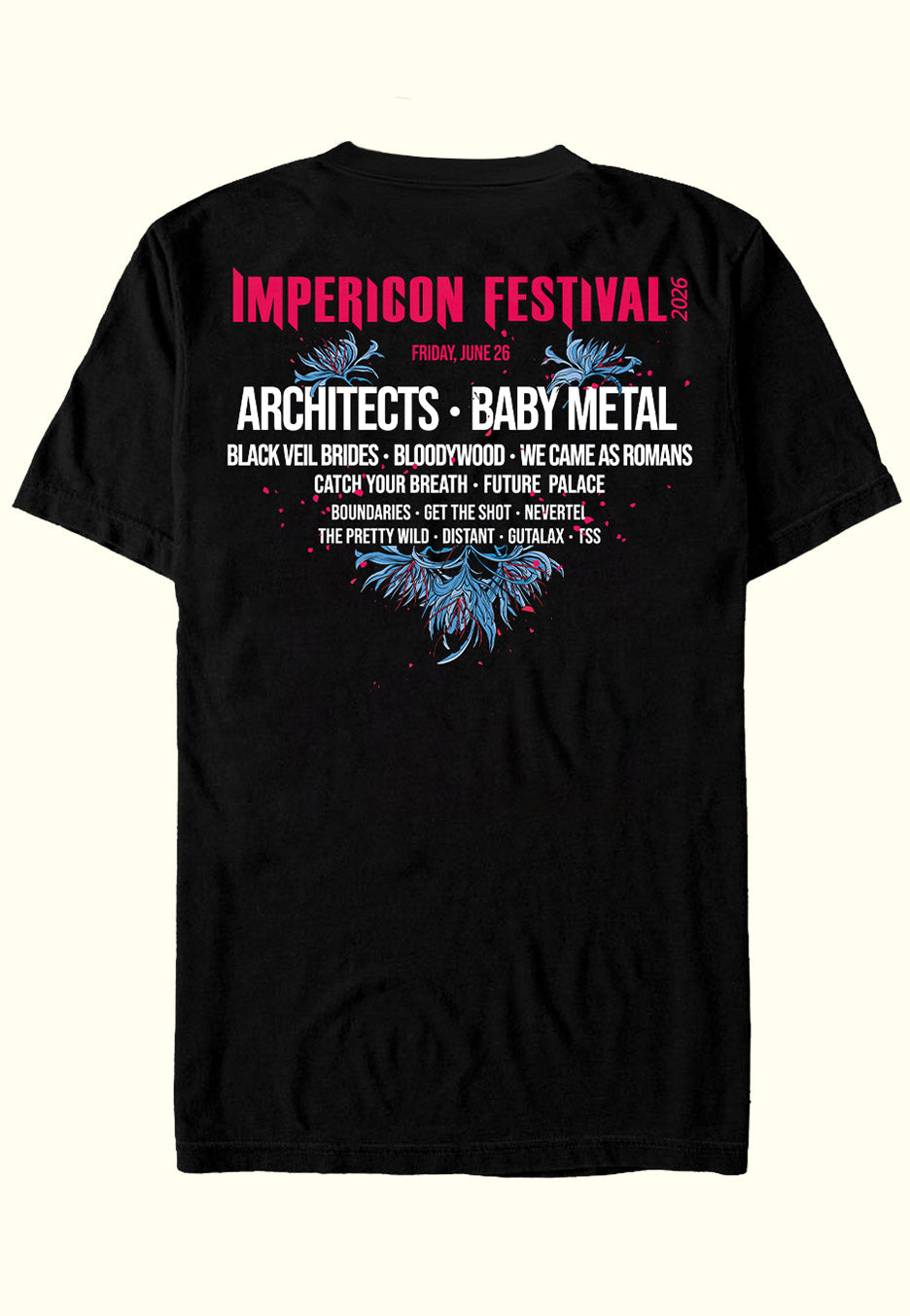 Impericon Festival - Line Up Friday 2026 - T-Shirt | Men-Image