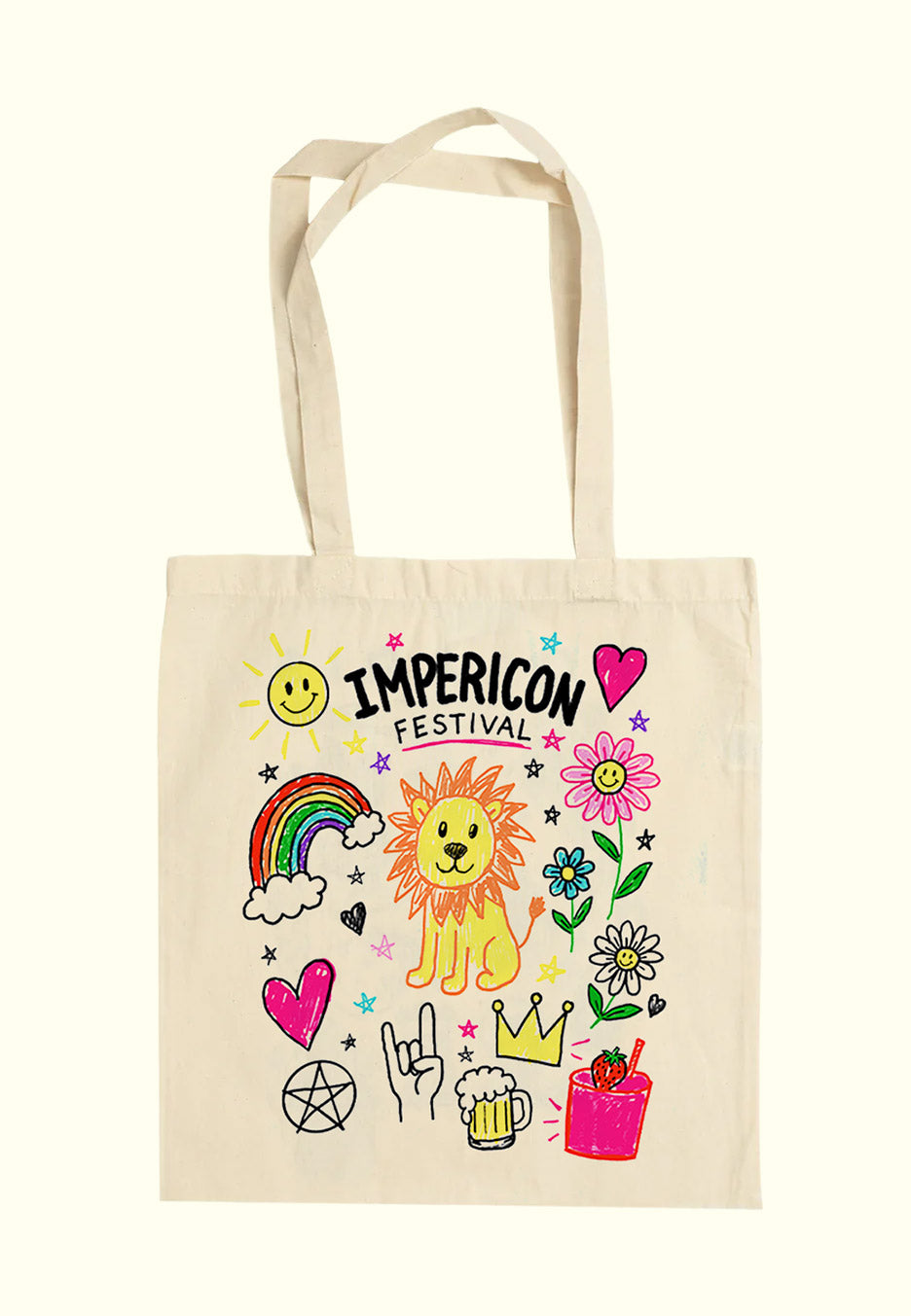 Impericon Festival - Kiddie Lion 2026 Natural - Tote Bag | Men-Image