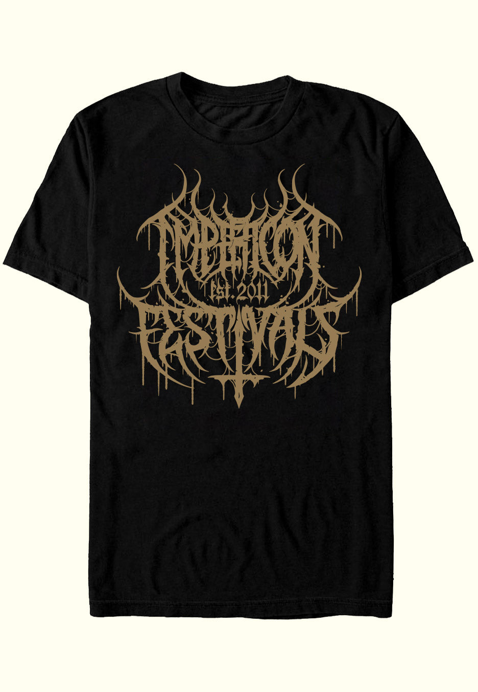 Impericon Festival - Gold Black Metal Est 2011 - T-Shirt | Men-Image