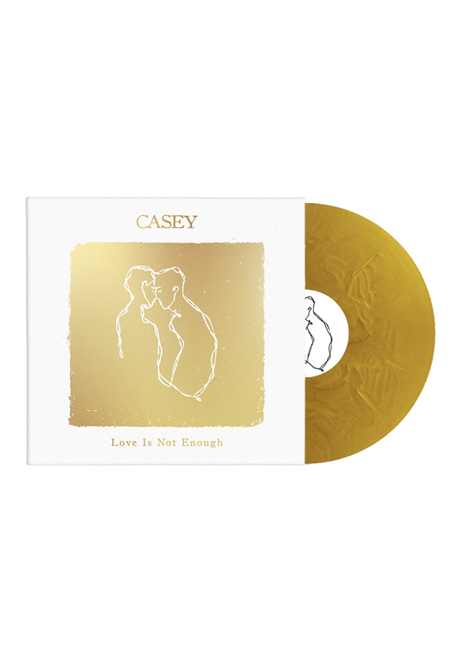 Casey - Love Is Not Enough (10th Anniversary) Ltd. Metallic Gold - Colored Vinyl | Neutral-Image
