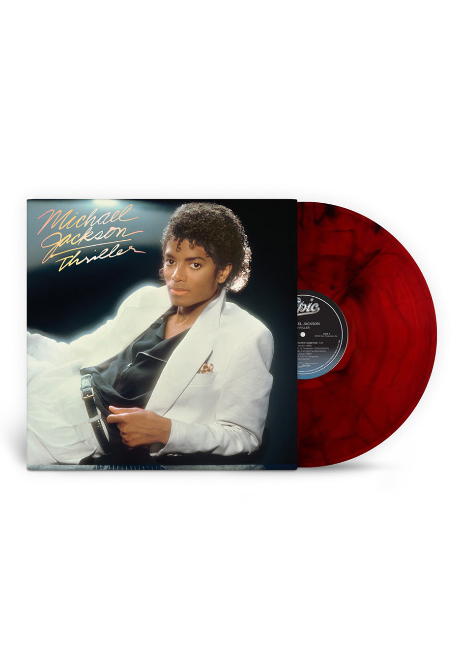 Michael Jackson - Thriller Ltd. Red/Black - Marbled Vinyl | Neutral-Image