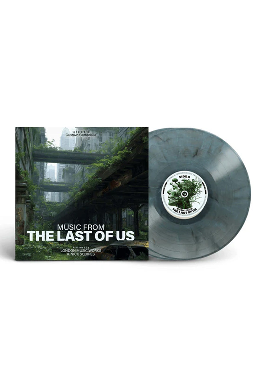 The Last Of Us - Music From The Last of Us (London Music Works) Ltd. Grey/Blue - Marbled 2 Vinyl | Neutral-Image
