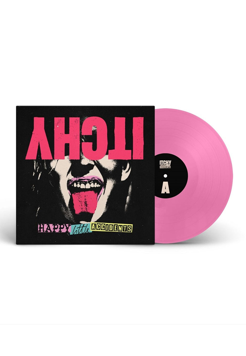 Itchy - Happy Little Accidents Ltd. Cotton Candy Pink - Colored Vinyl | Neutral-Image