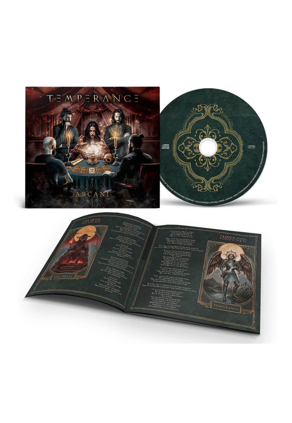 Temperance - Arcani - Digipak CD | Neutral-Image