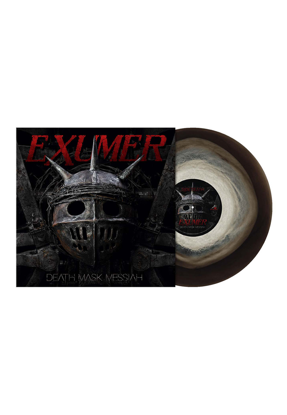 Exumer - Death Mask Messiah Ltd. Saturn Grey/Brown Ripple - Colored Vinyl | Neutral-Image
