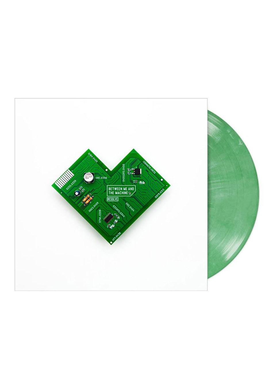 Resolve - Between Me And The Machine Ltd. Green/White - Marbled Vinyl | Neutral-Image