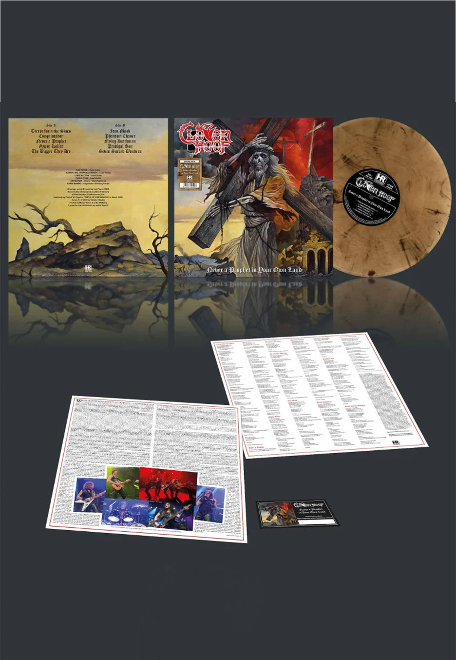 Cloven Hoof - Never A Prophet In Your Own Land Ltd. Smoke - Colored Vinyl | Neutral-Image