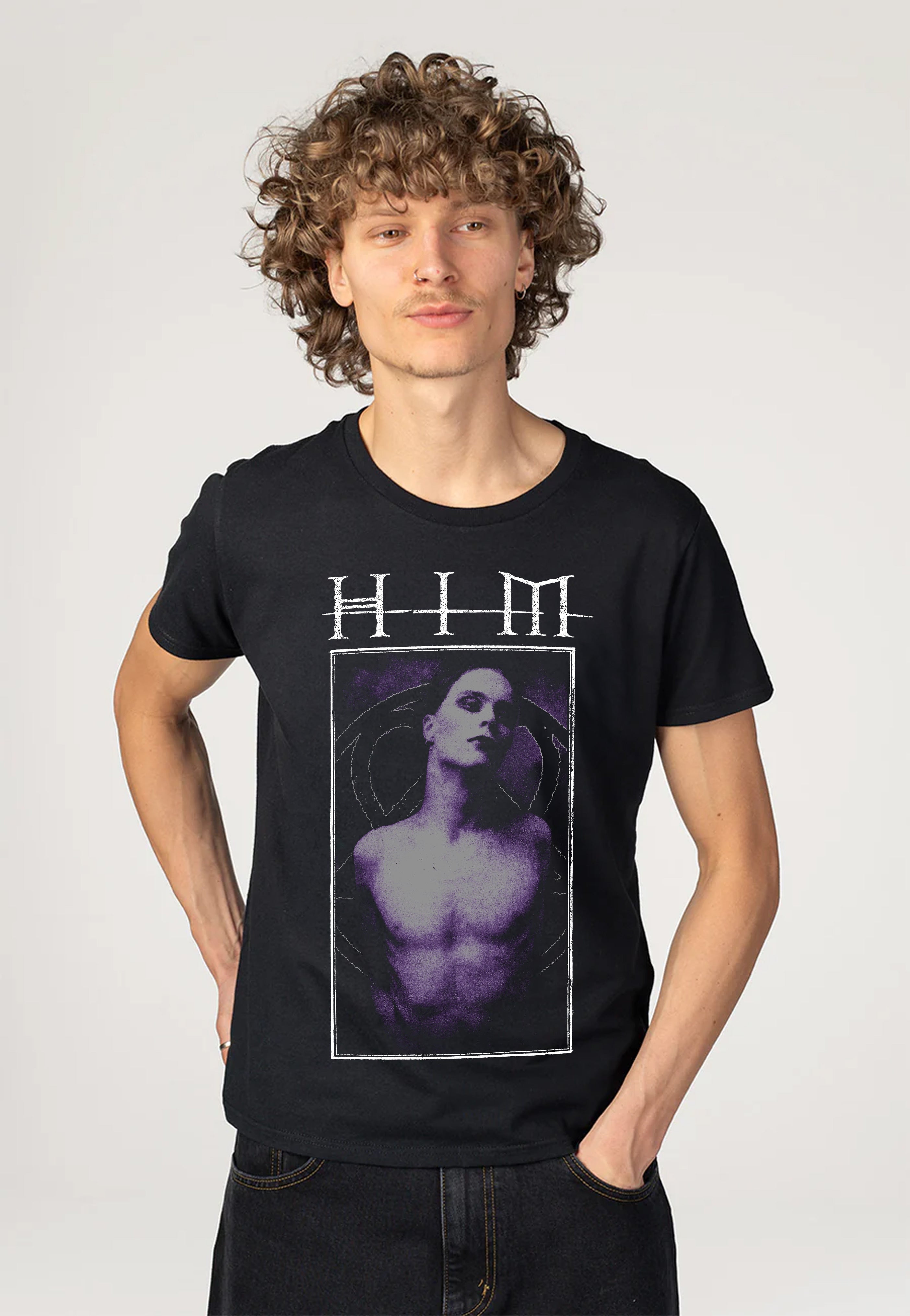 HIM Framed With Heartagram - T-Shirt | Impericon