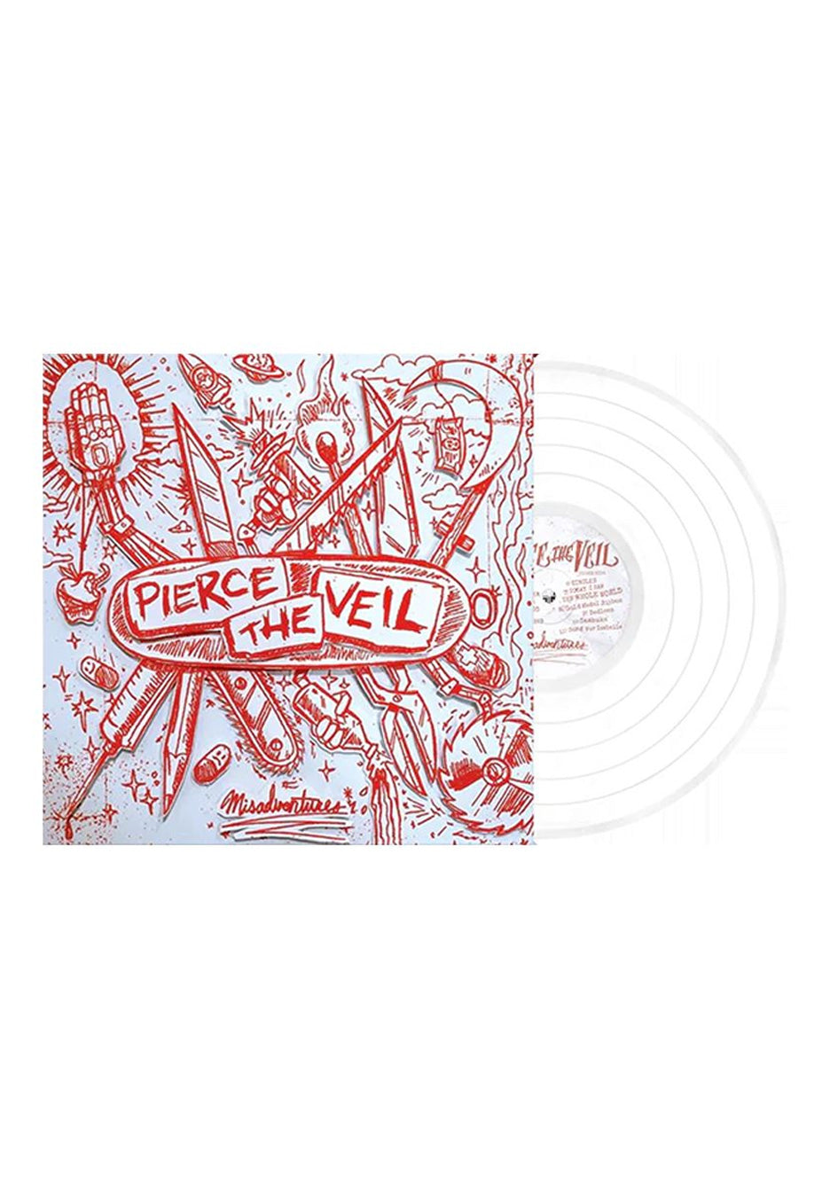 Pierce The Veil - Misadventures Ltd. White - Colored Vinyl | Neutral-Image