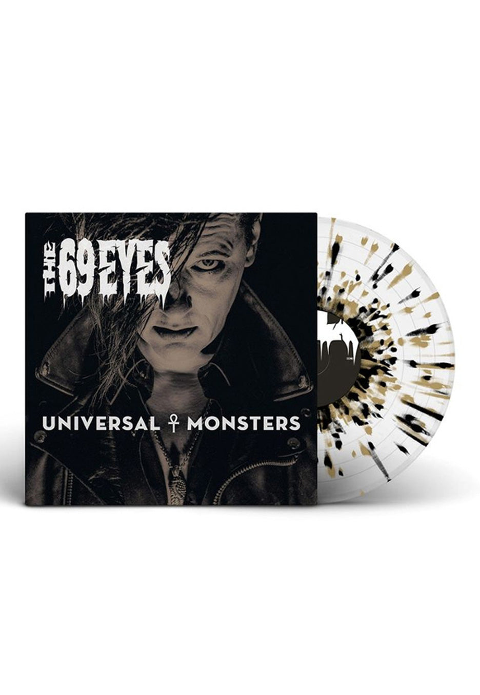 The 69 Eyes - Universal Monsters Ltd. Clear w/ Gold/Black - Splattered Vinyl | Neutral-Image