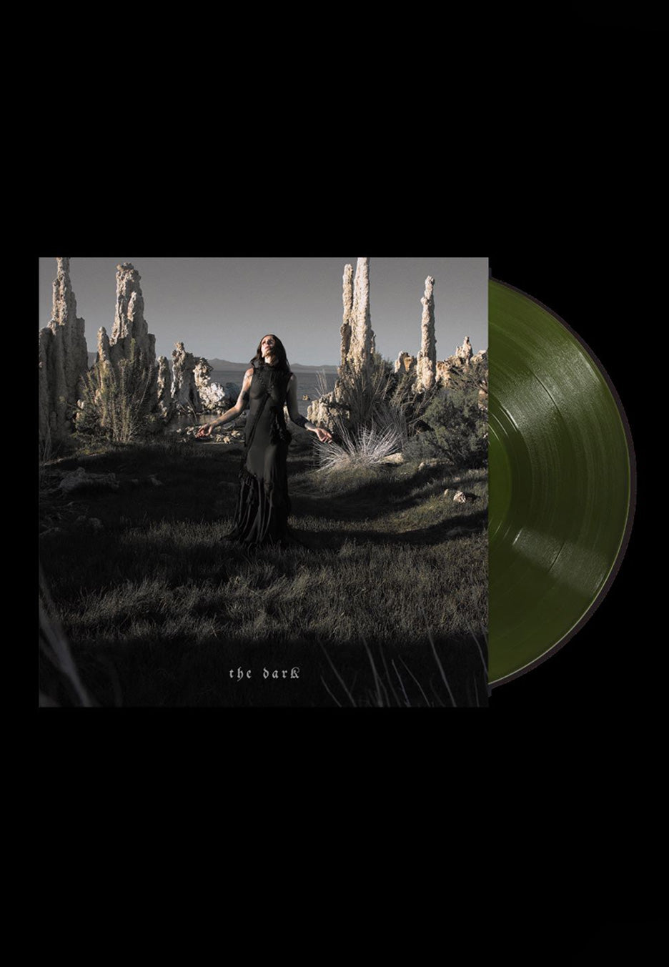 Chelsea Wolfe - The Dark Ltd. Translucent Dark Grass Green Indie Exclusive - Colored Vinyl | Neutral-Image