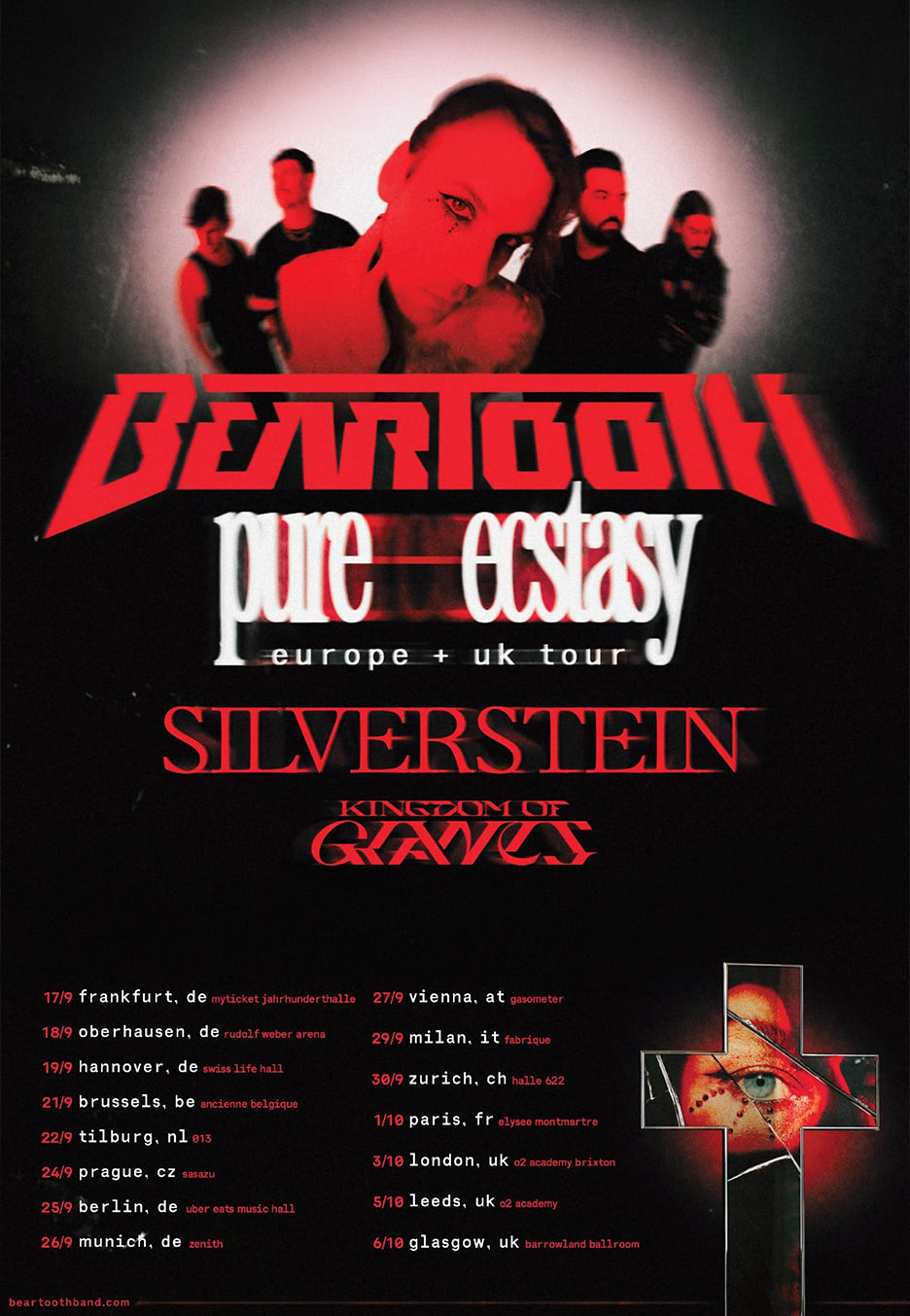 Beartooth - 19.09.2026 Hannover Stehplatz - Ticket | Neutral-Image