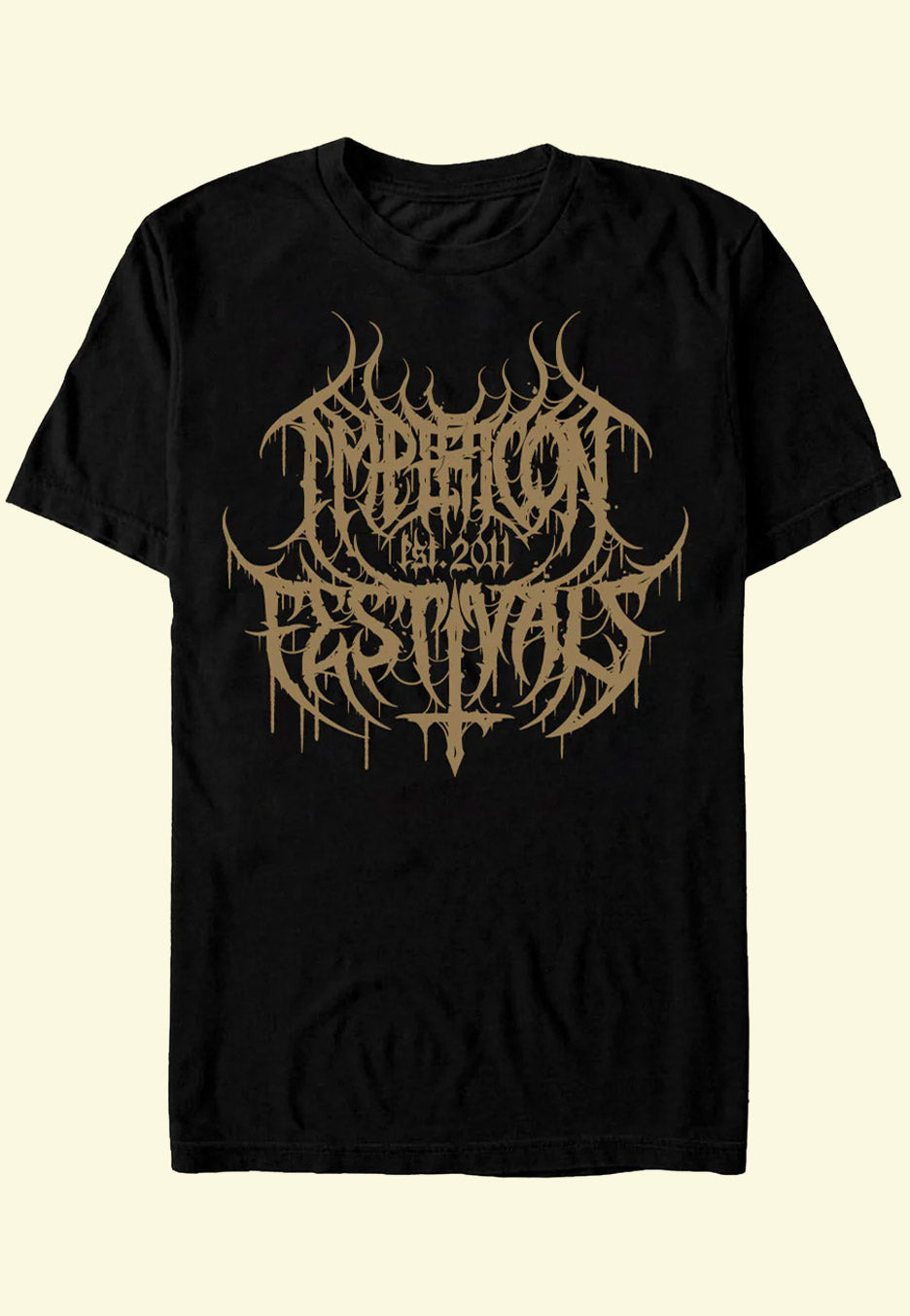 Impericon Festival - Gold Black Metal Est 2011 - T-Shirt | Men-Image