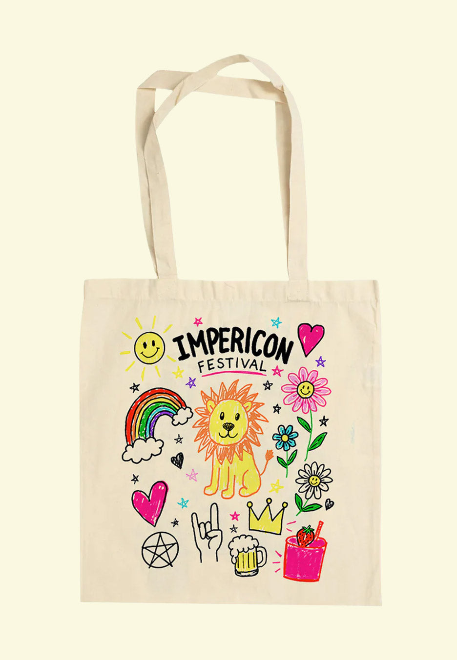 Impericon Festival - Kiddie Lion 2026 Natural - Tote Bag | Men-Image
