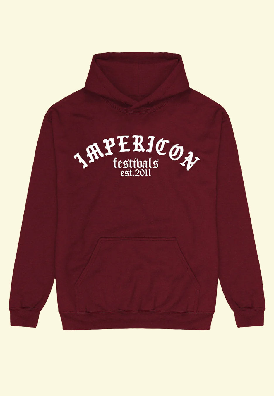 Impericon Festival - Est 2011 Burgundy - Hoodie | Neutral-Image