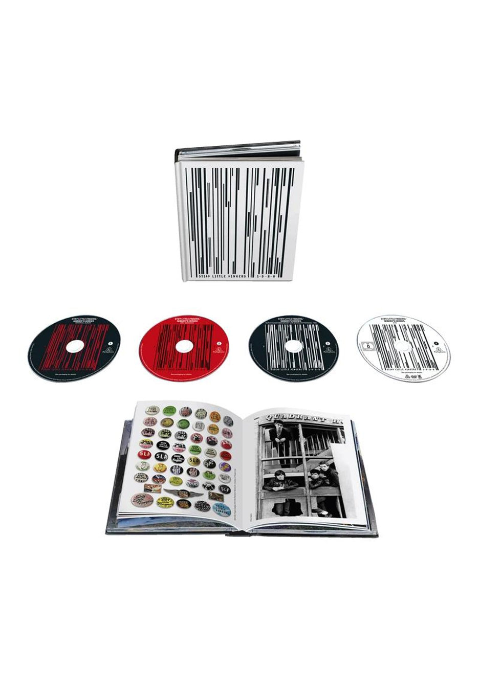 Stiff Little Fingers - Nobody's Heroes (2026 Remaster) - Mediabook 3 CD + DVD | Neutral-Image