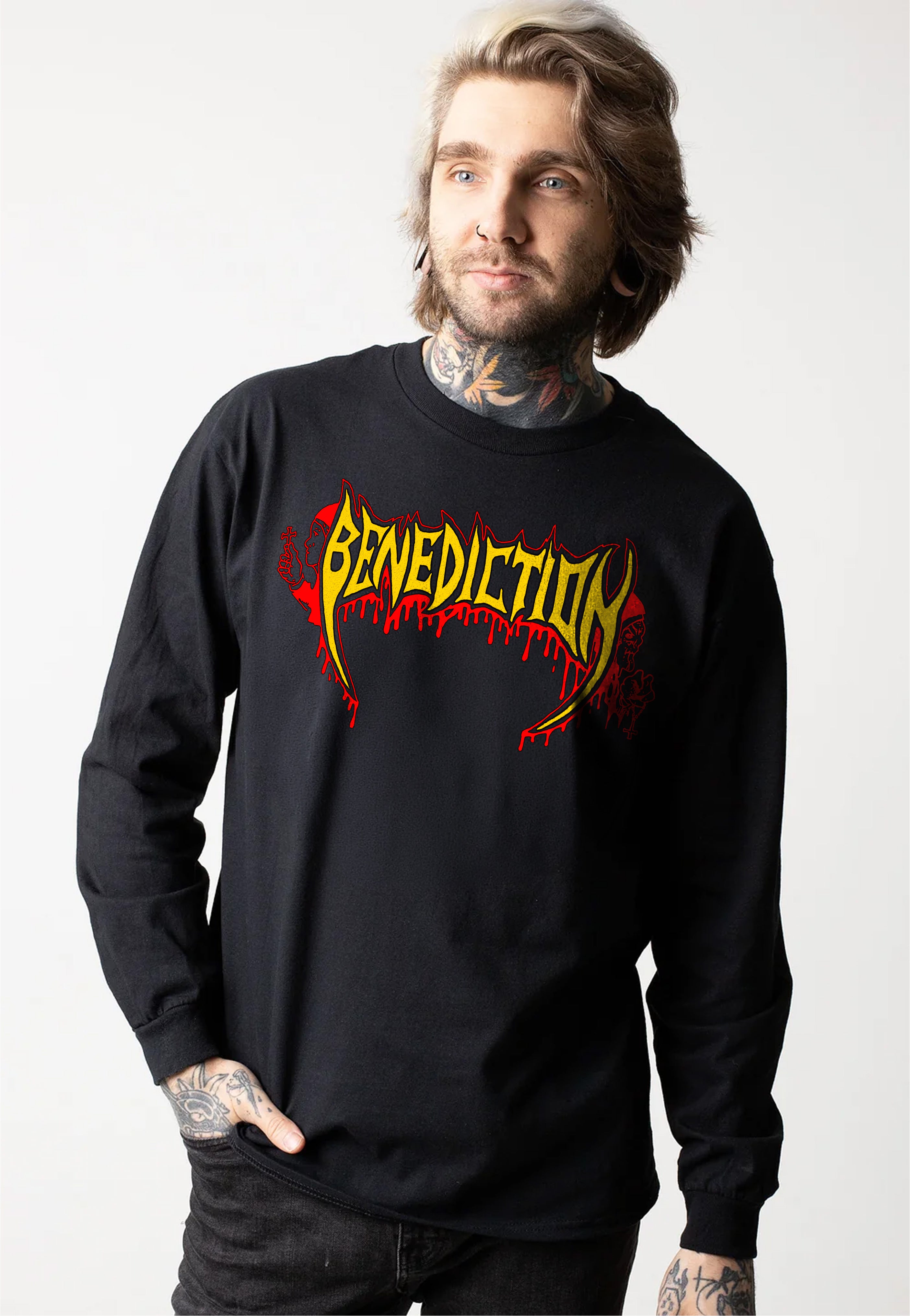 Benediction - Scriptures - Longsleeve | Men-Image