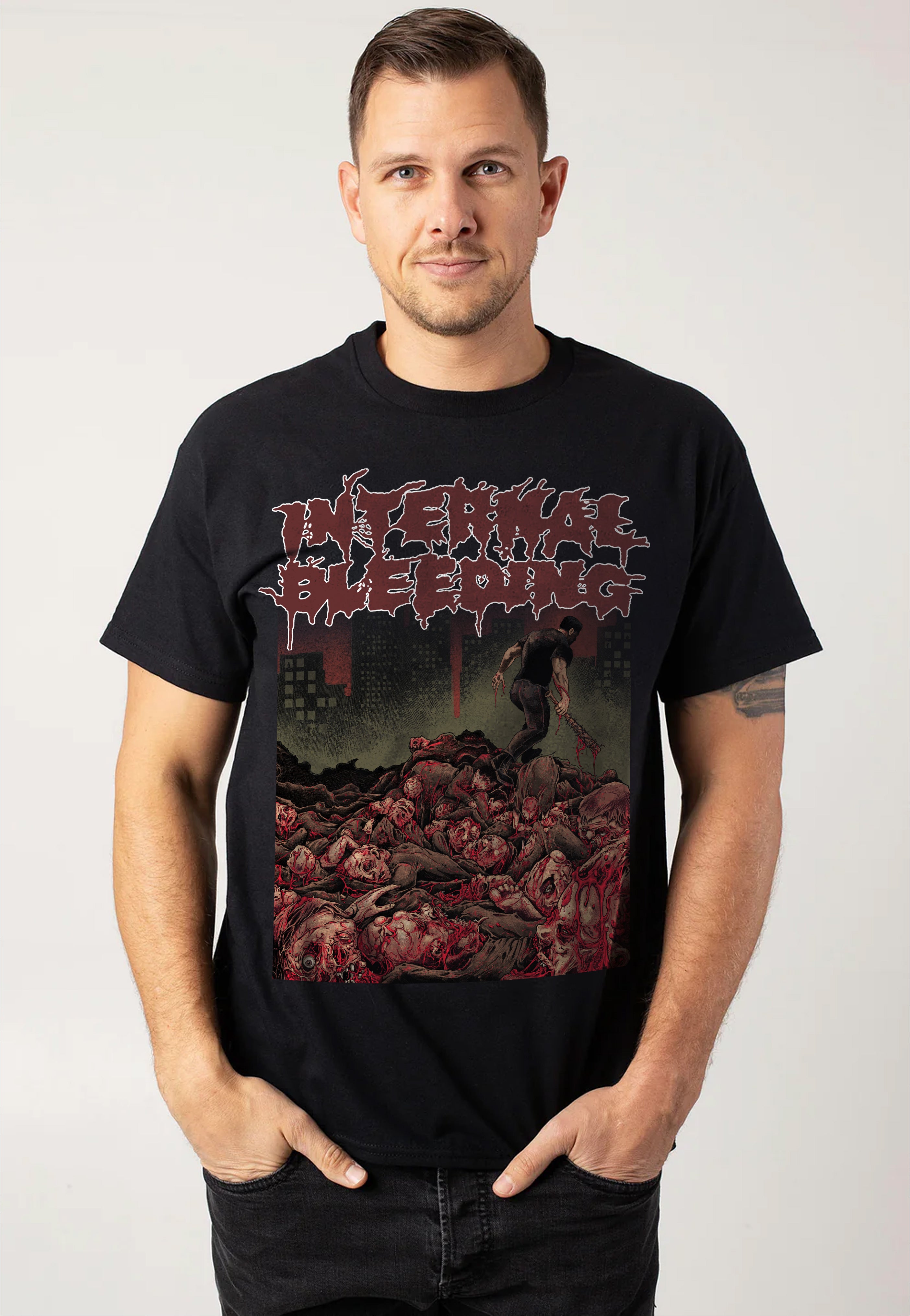 Internal Bleeding - Settle All Scores - T-Shirt | Men-Image