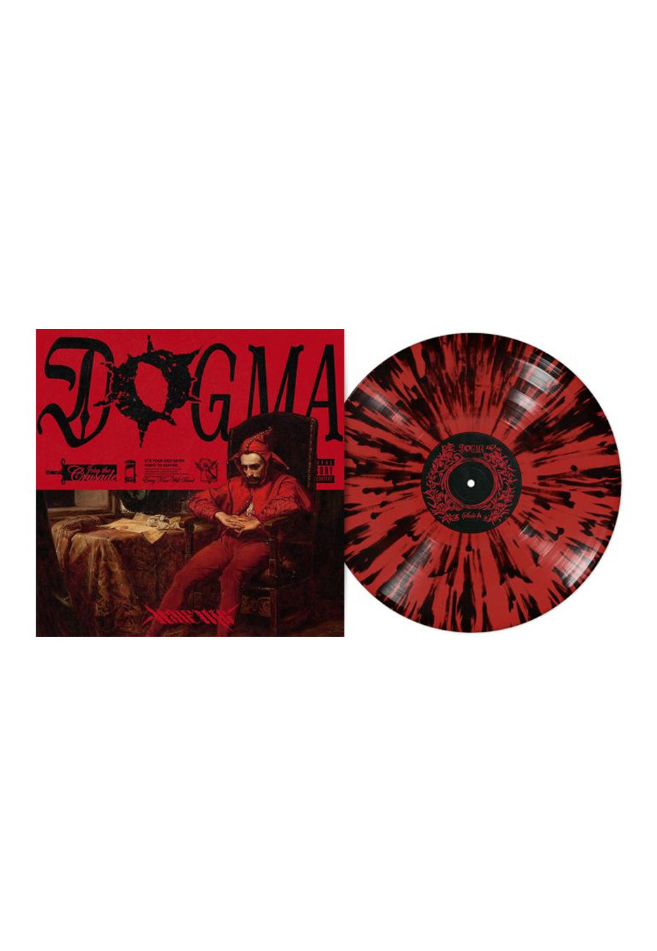 Half Me - Dogma Ltd.Red w/ Black - Splattered Vinyl | Neutral-Image