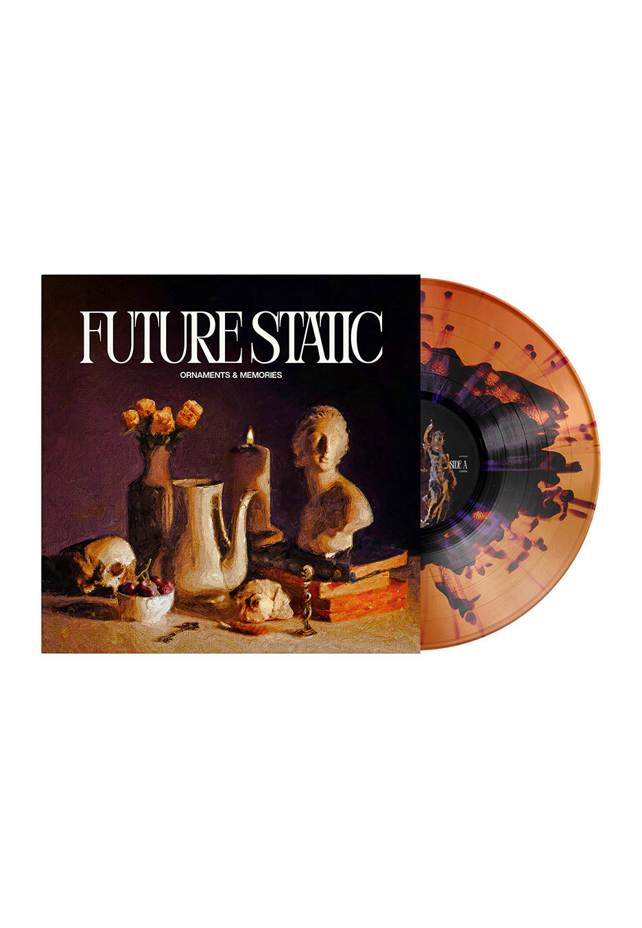 Future Static - Ornaments & Memories Orange Splatter - Vinyl | Neutral-Image