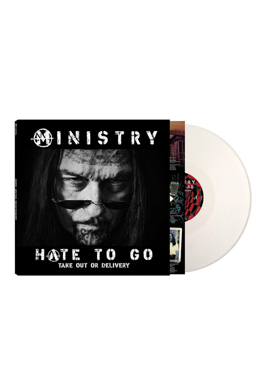 Ministry - Hate To Go: Take Out Or Delivery Ltd. White - Colored Vinyl | Neutral-Image