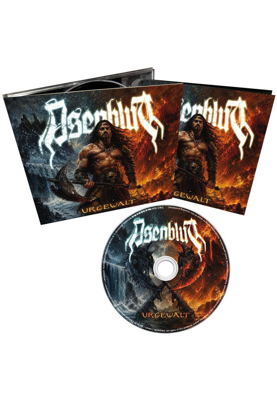 Asenblut - Urgewalt - Digipak CD | Neutral-Image