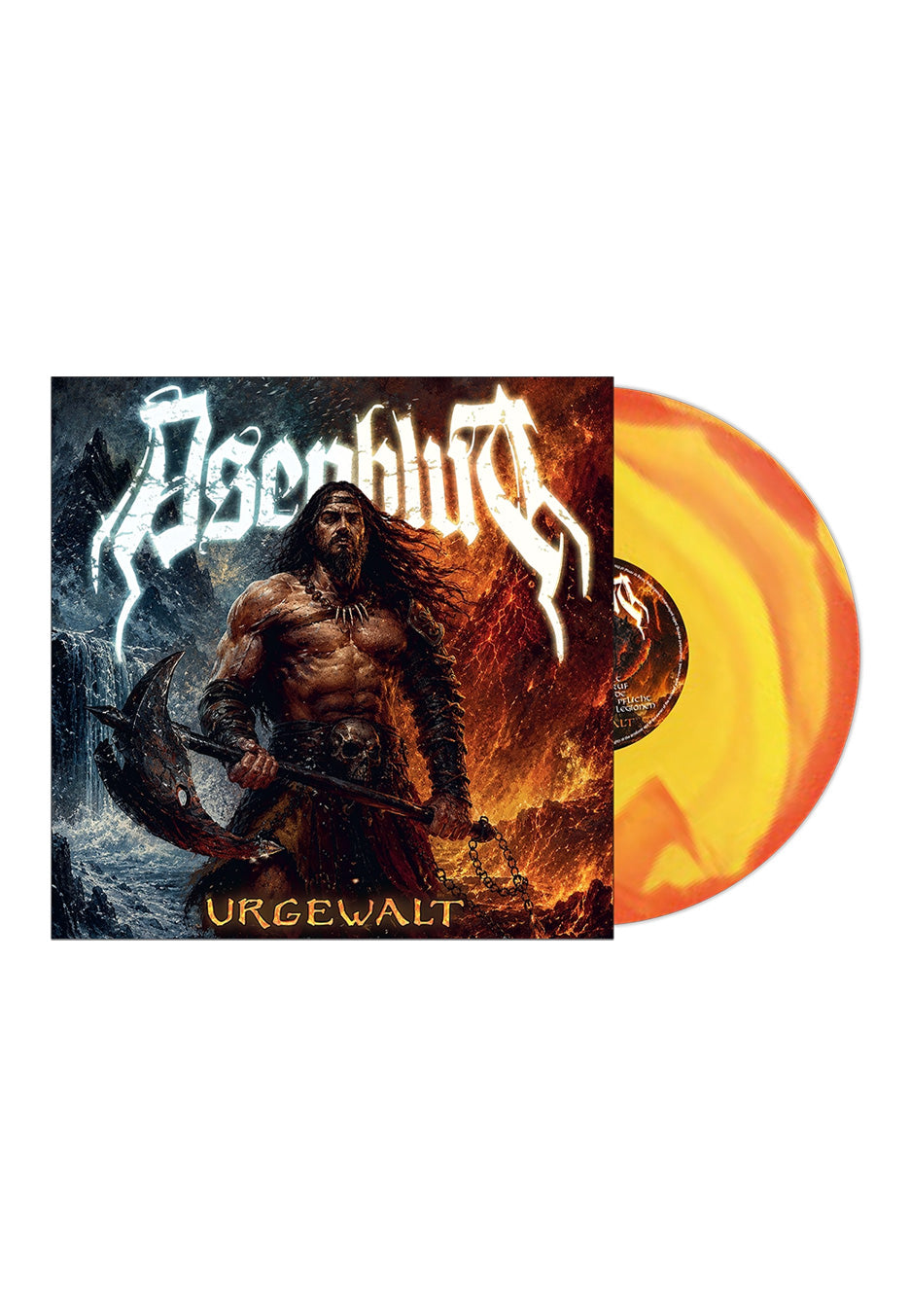 Asenblut - Urgewalt Ltd. Red/Yellow Sunburst - Colored Vinyl | Neutral-Image