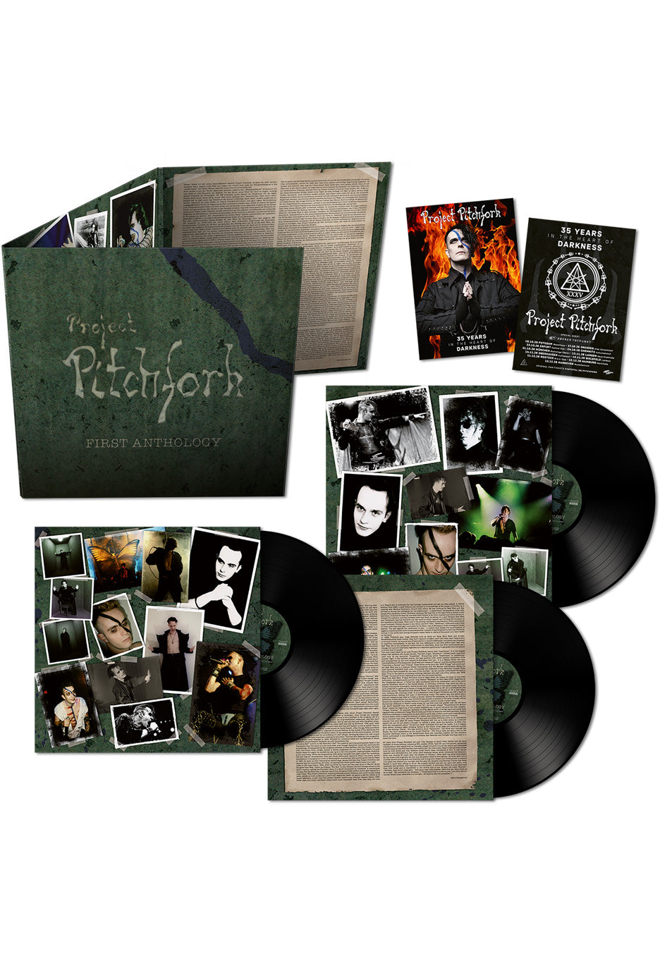 Project Pitchfork - First Anthology (35th Anniversary Edition) - 3 Vinyl | Neutral-Image