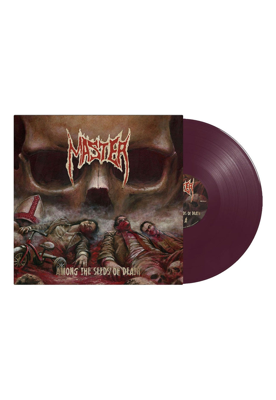 Master Among The Seeds Of Death Ltd. Solid Viola Colored Vinyl | Neutral-Image