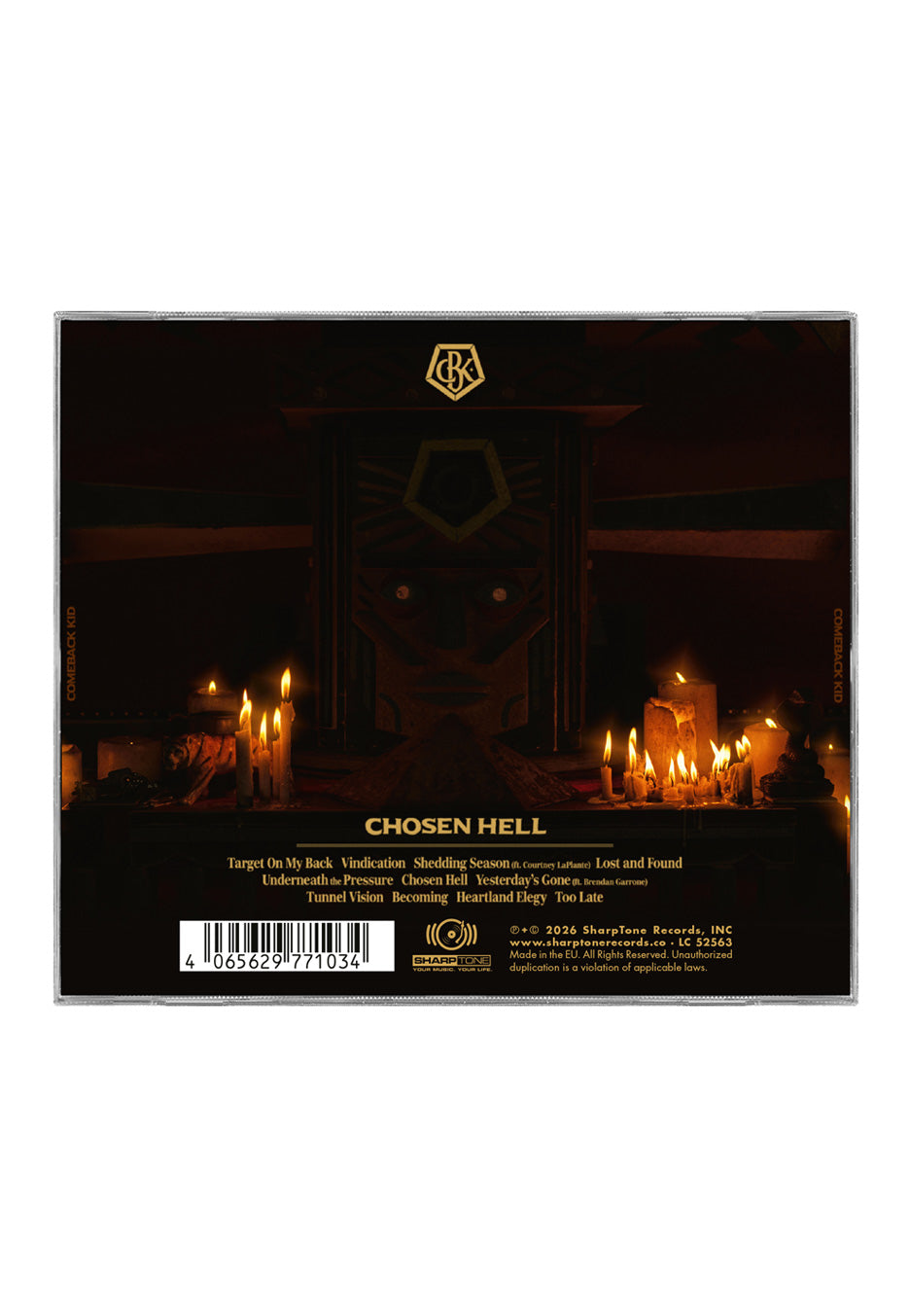 Comeback Kid Chosen Hell CD | Neutral-Image
