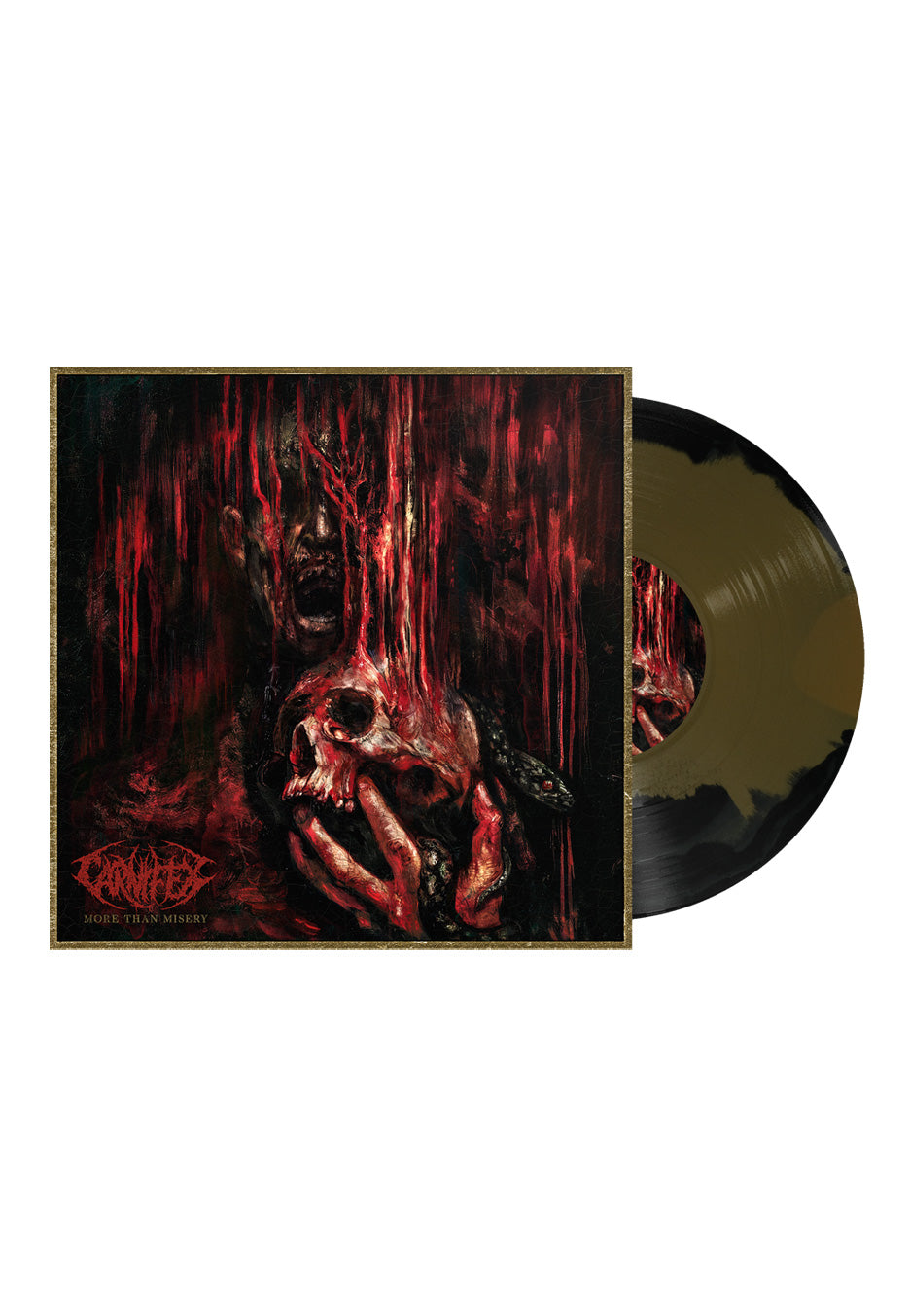 Carnifex More Than Misery Gold + Black Colored Vinyl | Neutral-Image