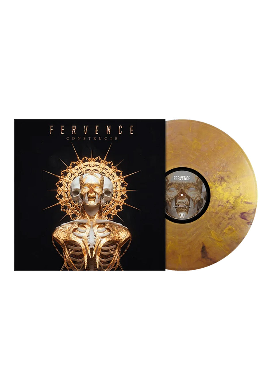 Fervence Constructs Ltd. Royalty Metallic Marbled Vinyl | Neutral-Image