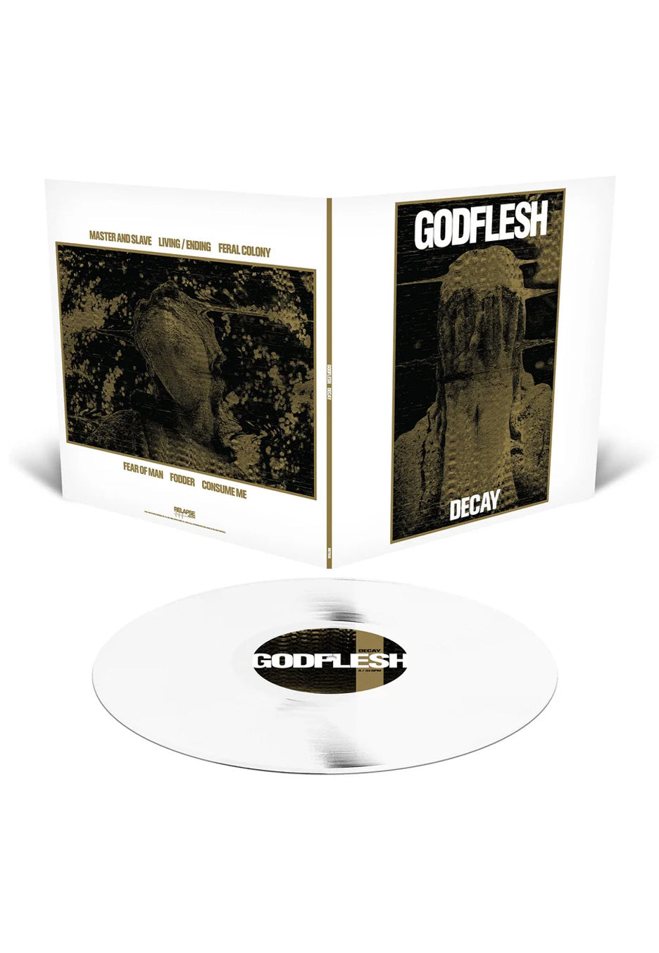 Godflesh Decay Ltd. White Colored Vinyl | Neutral-Image