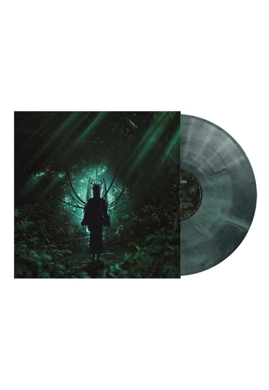 Glasswaves while(True) Green And Black Galaxy Colored Vinyl | Neutral-Image