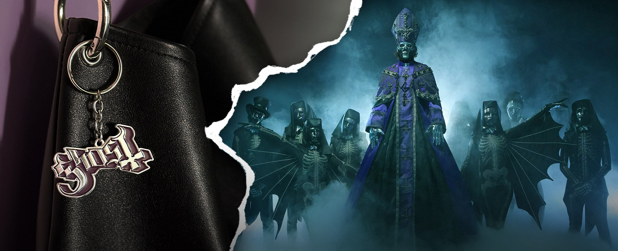 FREE GHOST KEYRING