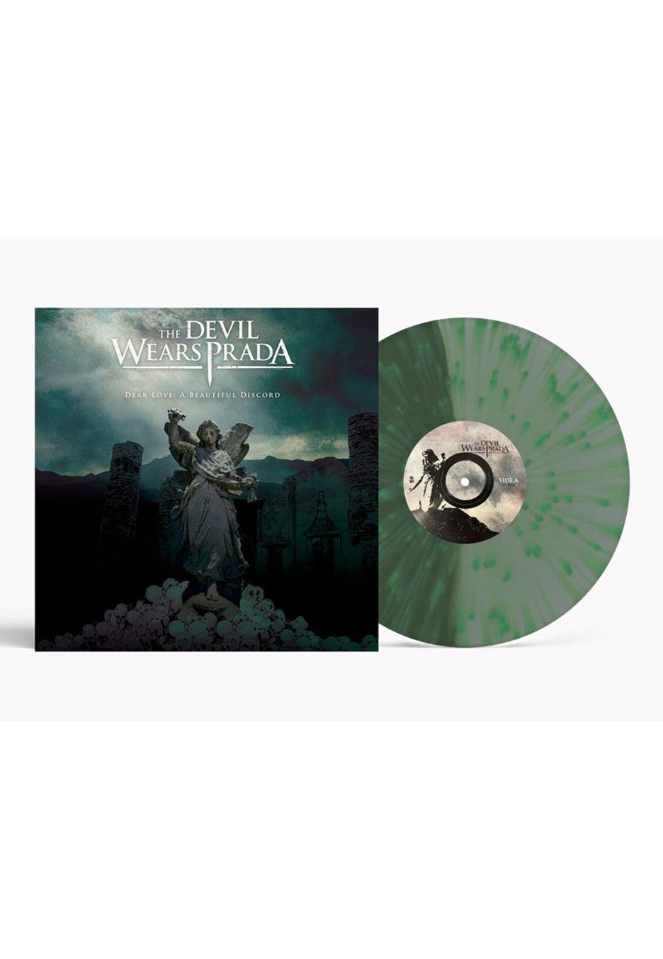 The Devil Wears Prada Dear Love: A Beautiful Discord Green & Clear Split w/Green Colored Vinyl | Neutral-Image
