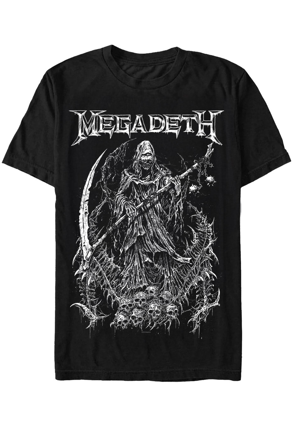 Megadeth Reaper Vic T-Shirt | Neutral-Image