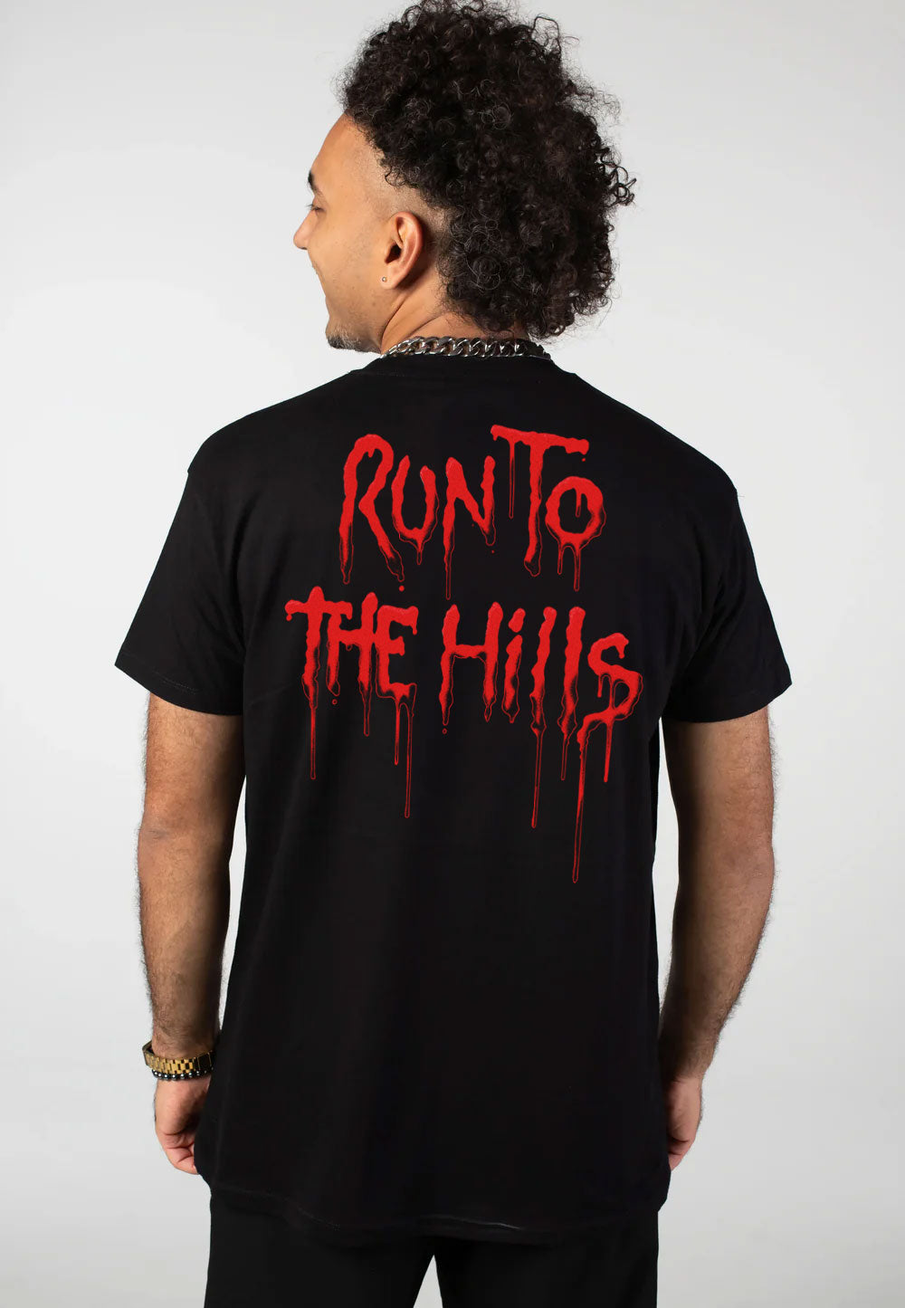 Iron Maiden Run To The Hills T-Shirt | Men-Image