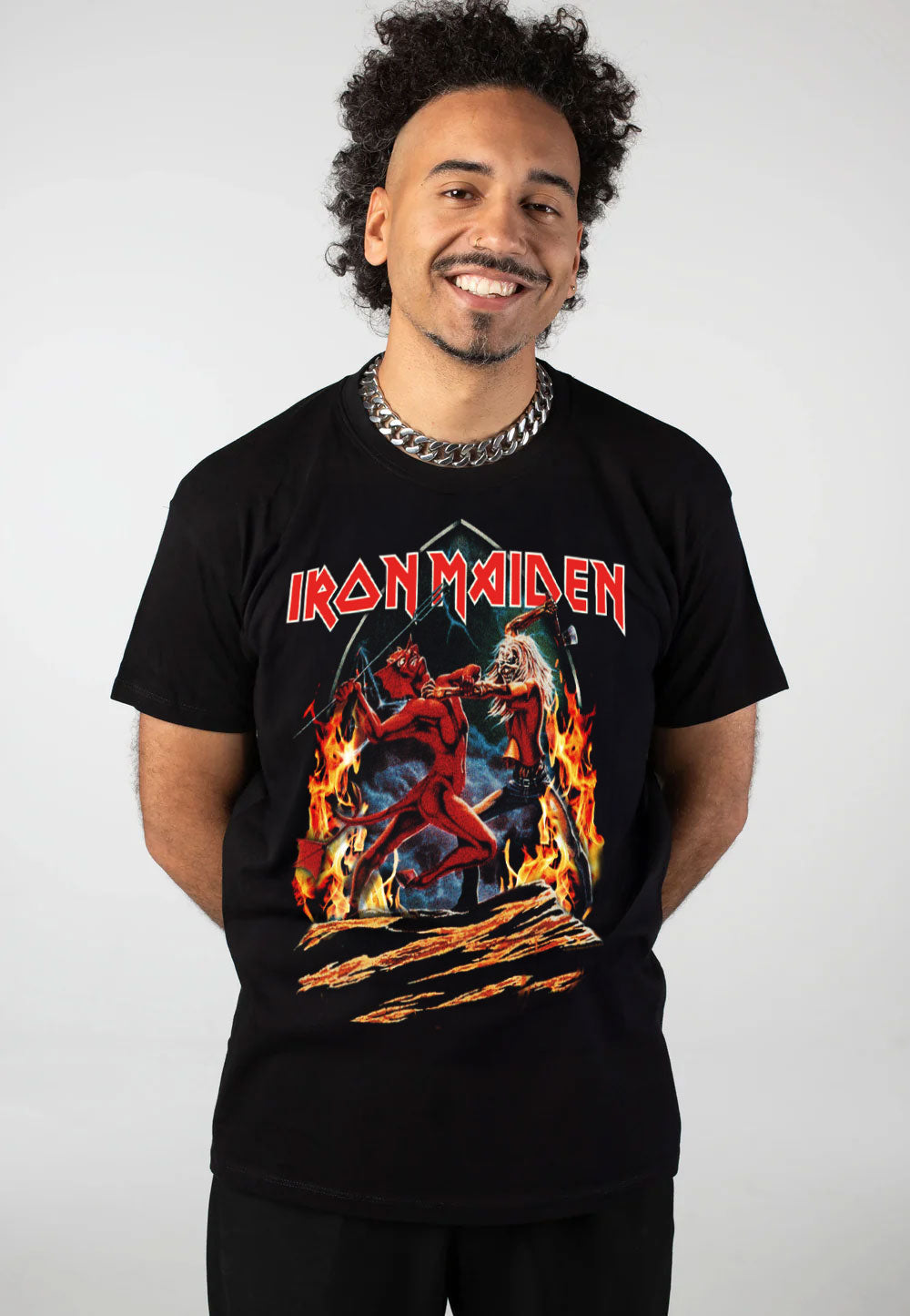 Iron Maiden Run To The Hills T-Shirt | Men-Image